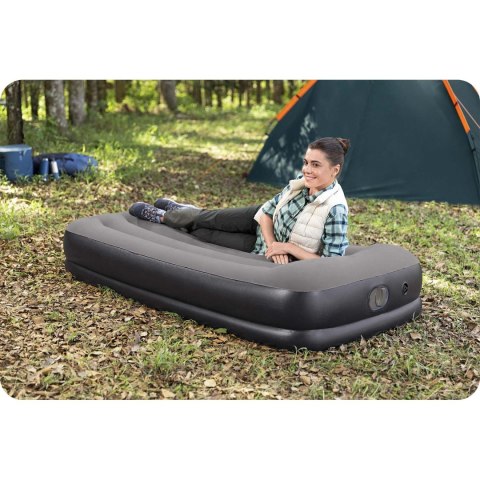 Materac dmuchany 191x97x36 cm z wbudowaną pompką elektryczną Bestway 671BT