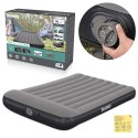 Materac dmuchany 203x137x30 cm z wbudowaną pompką elektryczną Bestway 671BR