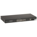 ZARZĄDZALNY SWITCH PRZEMYSŁOWY POE NSW3000-17GT1GP1GC-POE-IN 16-PORTOWY + 2X UPLINK + 2X SFP UNIVIEW