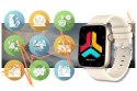 SMARTWATCH UNISEX GRAVITY GT3-6 - ROZMOWY BLUETOOTH, WŁASNE TARCZE (sg022f)