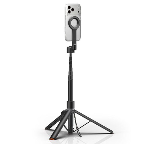 Spigen S582W MagSafe Bluetooth Selfie Stick Tripod - Statyw na smartfon / uchwyt selfie stick (Czarny)