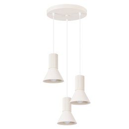 Lampa wisząca ESTRIA 3P beżowa