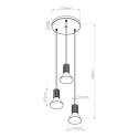 Lampa wisząca ESTRIA 3P biała/ultramaryna