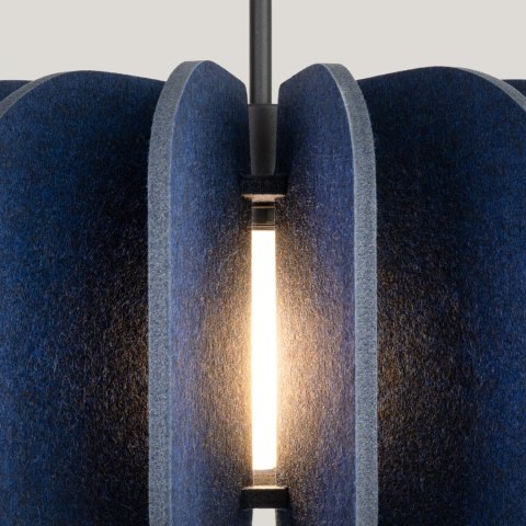 Lampa wisząca MULA 45 granatowa