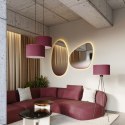 Lampa wisząca NEVIA burgund