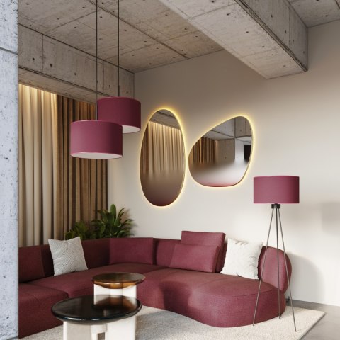 Lampa wisząca NEVIA burgund