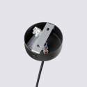 Lampa wisząca PELTA 1 czarna/granatowa