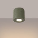 Plafon ORBIS beton zielona oliwka