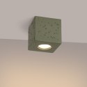 Plafon QUAD beton zielona oliwka