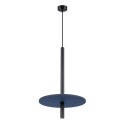 Lampa wisząca FELTRO 1 czarna/granatowa