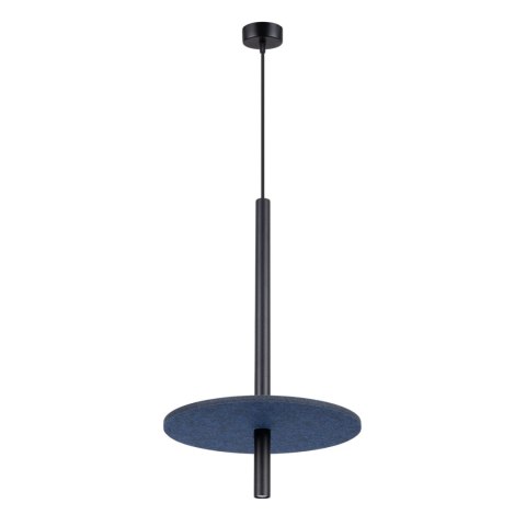 Lampa wisząca FELTRO 1 czarna/granatowa