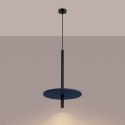 Lampa wisząca FELTRO 1 czarna/granatowa