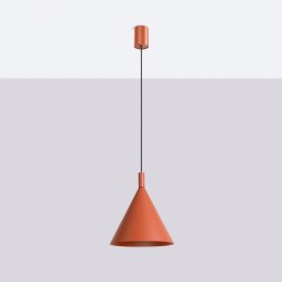 Lampa wisząca NOX 25 ochra czerwona