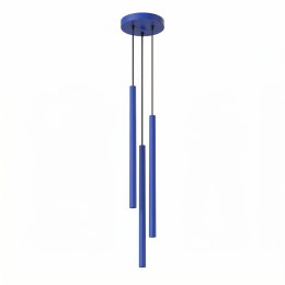 Lampa wisząca PASTELO 3P ultramaryna