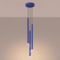 Lampa wisząca PASTELO 3P ultramaryna