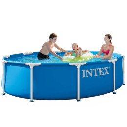 Basen ogrodowy stelażowy 305 x 76 cm 9w1 INTEX 28202