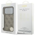 Guess 4G Charms Collection MagSafe - Etui iPhone 17 Pro (brązowy)