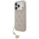 Guess 4G Charms Collection MagSafe - Etui iPhone 17 Pro (różowy)