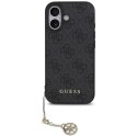 Guess 4G Charms Collection MagSafe - Etui iPhone 17 (czarny)