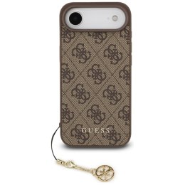 Guess 4G Charms Collection MagSafe - Etui iPhone Air (brązowy)
