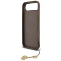 Guess 4G Charms Collection MagSafe - Etui iPhone Air (brązowy)
