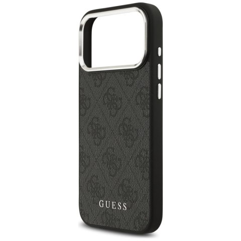 Guess 4G Classic Logo MagSafe - Etui iPhone 17 Pro Max (czarny)