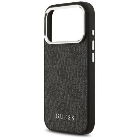 Guess 4G Classic Logo MagSafe - Etui iPhone 17 Pro (czarny)