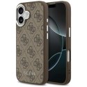 Guess 4G Classic Logo MagSafe - Etui iPhone 17 (brązowy)