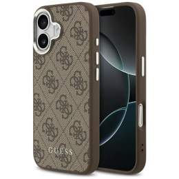 Guess 4G Classic Logo MagSafe - Etui iPhone 17 (brązowy)