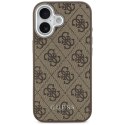 Guess 4G Classic Logo MagSafe - Etui iPhone 17 (brązowy)