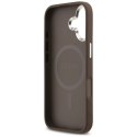 Guess 4G Classic Logo MagSafe - Etui iPhone 17 (brązowy)