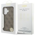 Guess 4G Classic Logo MagSafe - Etui iPhone 17 (brązowy)
