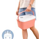 Lodówka CEGECO 15L Różowa Kamai