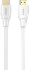 Kabel HDMI Unitek 2.1 8K HDR biały 0,3m