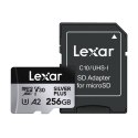 Karta pamięci Lexar High-Performance Silver Plus microSDXC 256GB + adapter