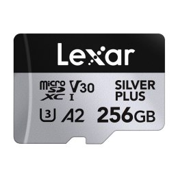 Karta pamięci Lexar High-Performance Silver Plus microSDXC 256GB + adapter
