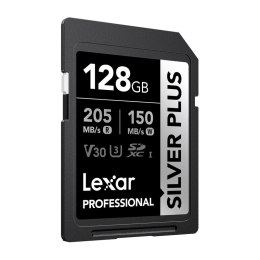 Karta pamięci Lexar Professional SILVER PLUS SDXC 128GB