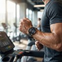 SMARTWATCH MĘSKI GRAVITY GT35-1 - AMOLED, DODATKOWY PASEK (sg049a)
