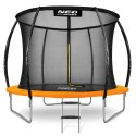 Trampolina ogrodowa profilowana 8ft/252cm z siatką wewnętrzną Neo-Sport