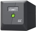 UPS ZASILACZ AWARYJNY Greencell PowerProof 750VA 480W LCD CZYSTA SINUSOIDA