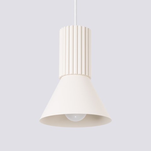 Lampa wisząca ESTRIA 1 beżowa