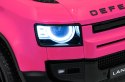 Pojazd Land Rover Defender Różowy