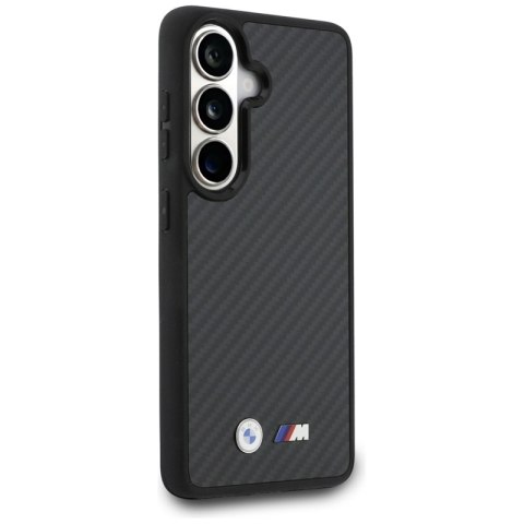 BMW M Kevlar Logo MagSafe - Etui Samsung Galaxy S26 (czarny)