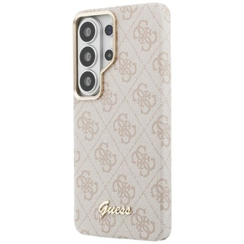 Guess 4G Script MagSafe - Etui Samsung Galaxy S26 Ultra (różowy)