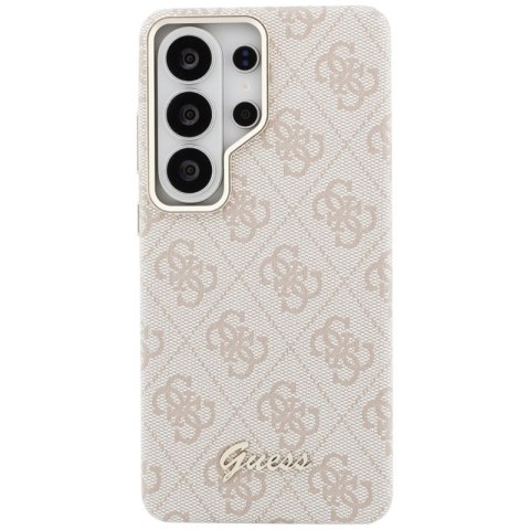 Guess 4G Script MagSafe - Etui Samsung Galaxy S26 Ultra (różowy)