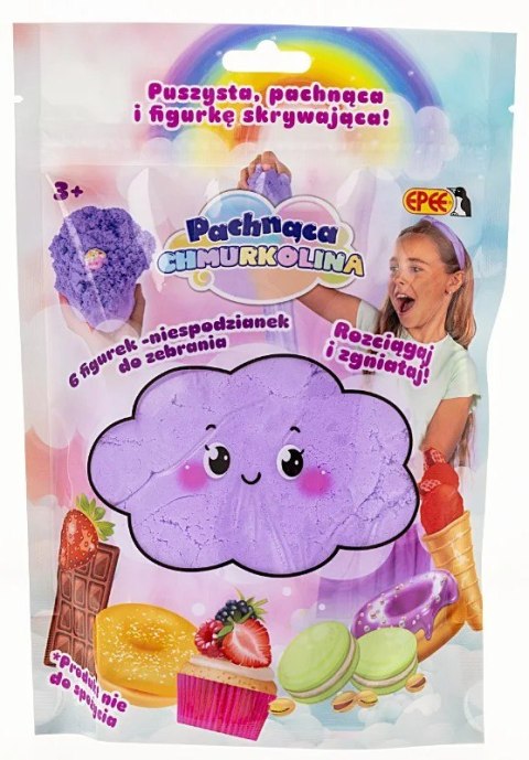 Pachnąca Chmurkolina Deserki z figurką 1 pack, babeczka waniliowo-owocowa