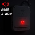 Qoltec Certyfikowany Czujnik wycieku gazu ziemnego i tlenku węgla (czadu) | detektor CH4 CO | alarm 85dB | LED