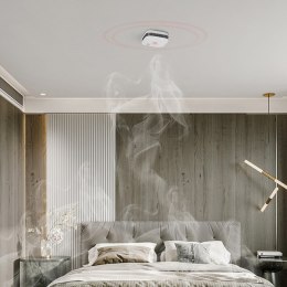 Qoltec Certyfikowany bezprzewodowy Czujnik dymu z baterią | Tuya | Wi-fi | żywotność sensora 10 lat | alarm 85dB | LED