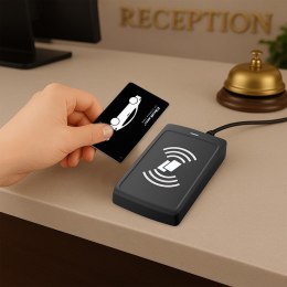 Qoltec Karty zbliżeniowe do stacji ładowania EV | 5szt. | Hotel, parking