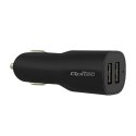 Qoltec Ładowarka samochodowa 12-24V | 15.5W | 5V | 3.1A | 2xUSB
